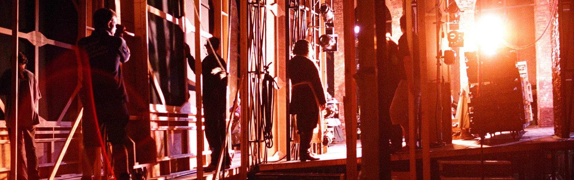 Backstage at Glyndebourne. Photo: Mike Hoban