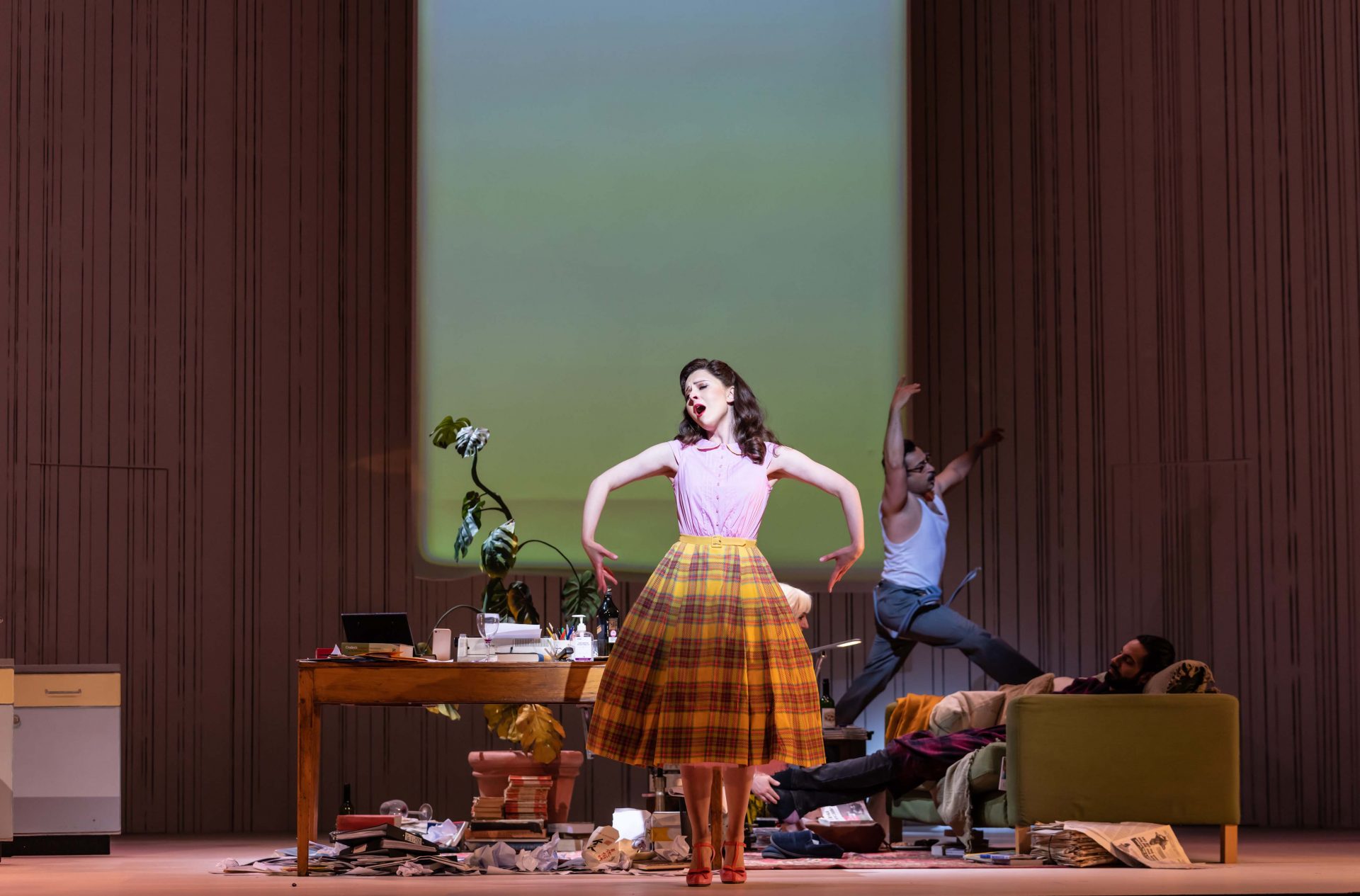 Support a production