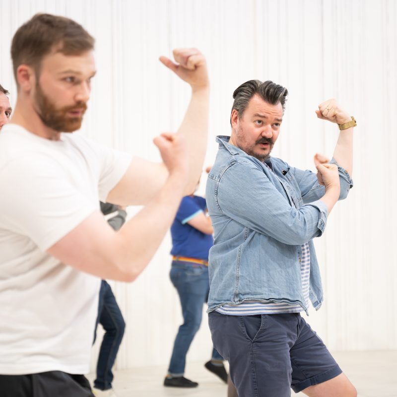 Il turco in Italia rehearsal gallery
